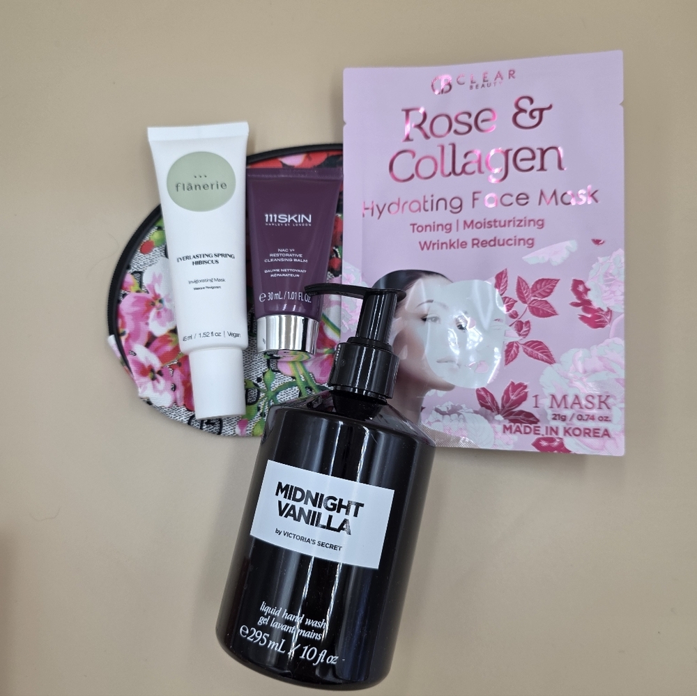 Victoria's Secret Midnight Vanilla Hand Soap And Bobus Products